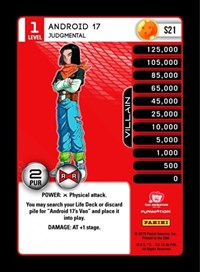 Android 17 - Judgmental (Rainbow Parallel Foil) S21