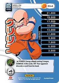 Krillin - Energetic (Rainbow Parallel Foil) S14