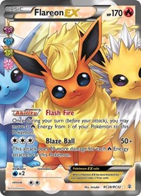 Flareon EX (Full Art) RC28/RC32