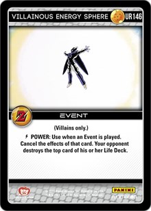 Villainous Energy Sphere UR146