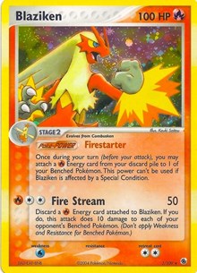 Blaziken (Holo) 3