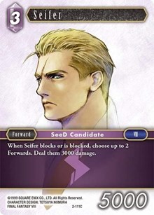 Seifer (Common) 2-111C