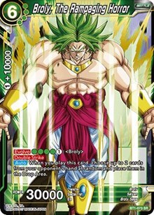 Broly, The Rampaging Horror BT1-073