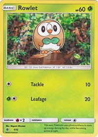 Rowlet - 1/12 001/012
