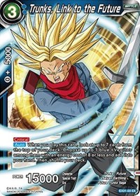 Trunks, Link to the Future (Foil) EX01-03