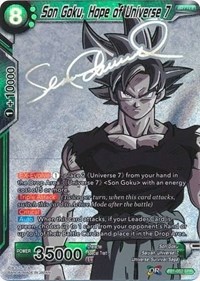Son Goku, Hope of Universe 7 (SPR) TB1-052