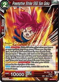 Preemptive Strike SSG Son Goku BT6-004_PR