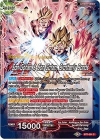 Son Gohan // Son Gohan & Son Goten, Brotherly Bonds BT7-001_PR