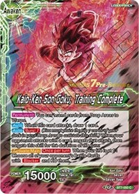 Son Goku // Kaio-Ken Son Goku, Training Complete BT7-050_PR