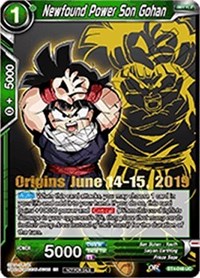 Newfound Power Son Gohan (Origins 2019) BT4-048_PR