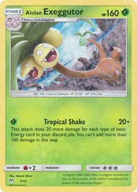 Alolan Exeggutor - 2/12 002/012