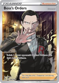 Boss's Orders (Full Art) 189/192
