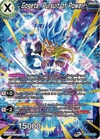 Gogeta, Pursuit of Power (Gold Stamped) SD12-02