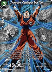 Comrades Combined Son Goku (Alternate Art) EX01-01