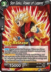 Son Goku, Power of Legend BT10-128