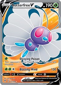 Butterfree V (Full Art) 177/189