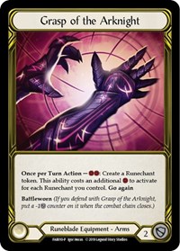 Grasp of the Arknight (Golden) FAB010