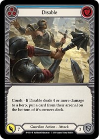 Disable (Blue) BVO019