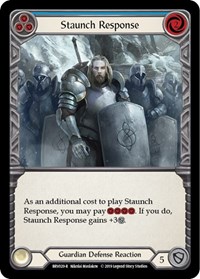 Staunch Response (Blue) BVO020