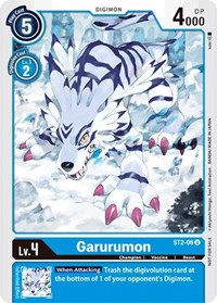 Garurumon - ST2-06 (Tamer Party Promo) ST2-06 U
