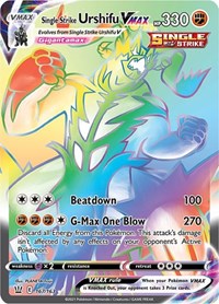 Single Strike Urshifu VMAX (Secret) 167/163