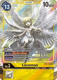 Lucemon (Alternate Art) BT4-115 SEC