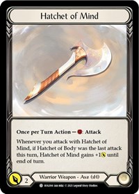 Hatchet of Mind BOL004