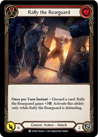 Rally the Rearguard (Red) LEV028