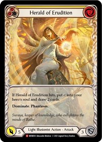 Herald of Erudition (Extended Art) MON004