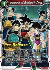 Invasion of Bardock's Crew BT13-027
