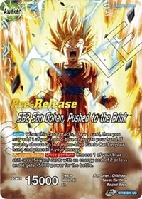 Son Gohan // SS2 Son Gohan, Pushed to the Brink BT13-031