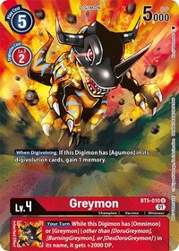 Greymon - BT5-010 (Premier TO Event June 2021) BT5-010 U