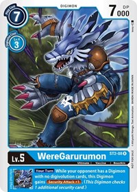WereGarurumon - ST2-08 (Tamer Party Vol. 2 Promo) ST2-08 R