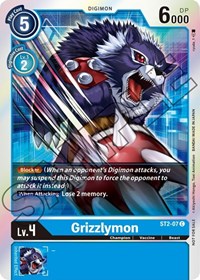 Grizzlymon - ST2-07 (Event Pack 1) ST2-07 C