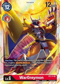 WarGreymon - ST1-11 (Event Pack 1) ST1-11 SR