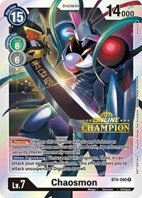 Chaosmon - BT4-090 (2021 Championship Online Regional) [Online Champion] BT4-090 R