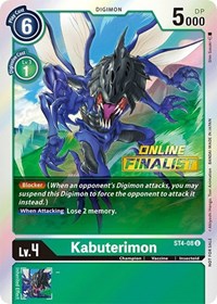 Kabuterimon - ST4-08 (2021 Championship Online Regional) [Online Finalist] ST4-08 U