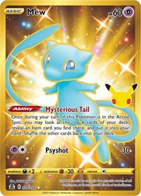 Mew (Secret) 025/025