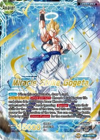 Son Goku & Vegeta // Miracle Strike Gogeta (Gold Stamped) P-069
