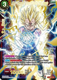 Glory-Obsessed Prince of Destruction Vegeta (Gold Stamped) P-063