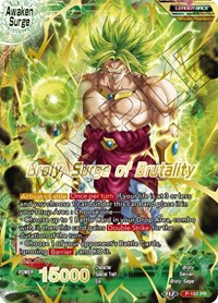 Broly // Broly, Surge of Brutality (Gold Stamped) P-181