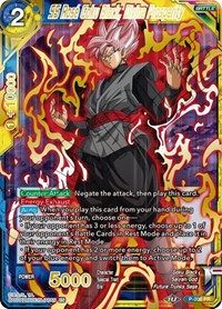 SS Rose Goku Black, Divine Prosperity (Gold Stamped) P-206