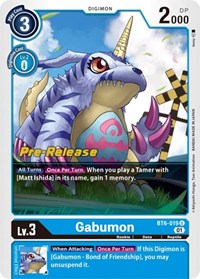 Gabumon BT6-019 U