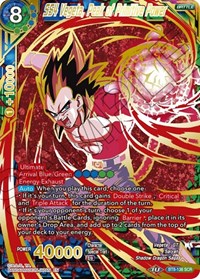 SS4 Vegeta, Peak of Primitive Power (Gold Stamped) BT8-136