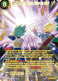 SSB Vegeta & SS Trunks, Father-Son Bonds (SPR) BT16-080