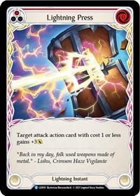 Lightning Press (Red) LXI018