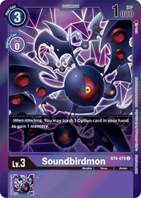 Soundbirdmon (Event Pack 2) BT4-078 U