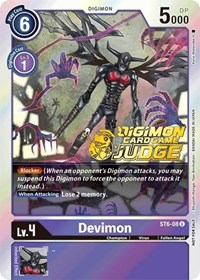 Devimon (Judge Pack 1) ST6-08 U