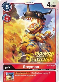 Greymon (Judge Pack 1) ST1-07 U