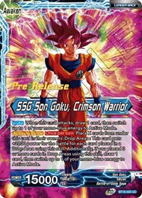 Son Goku // SSG Son Goku, Crimson Warrior BT16-020